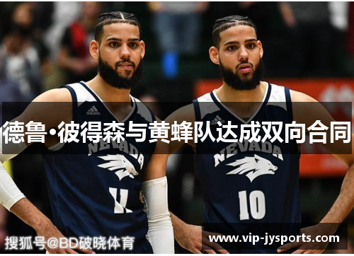 德鲁·彼得森与黄蜂队达成双向合同